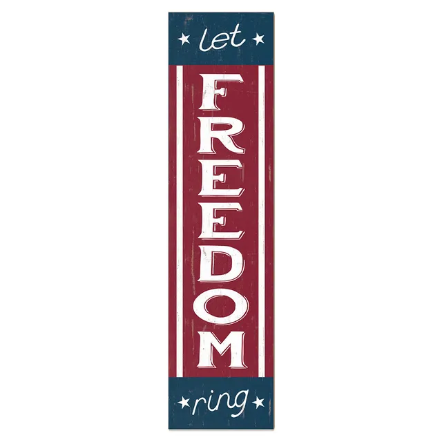7.62 Design Let Freedom Ring cartello portico 28x117 cm PVC