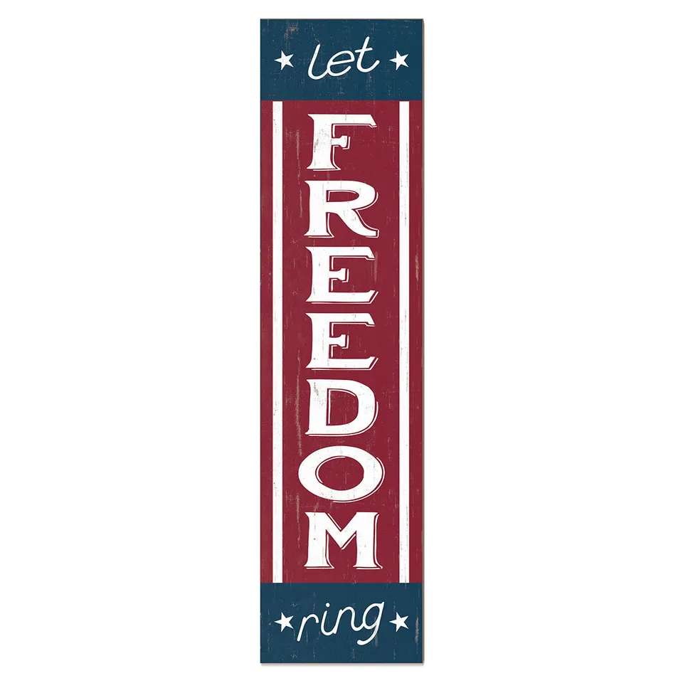 7.62 Design Let Freedom Ring cartello portico 28x117 cm PVC