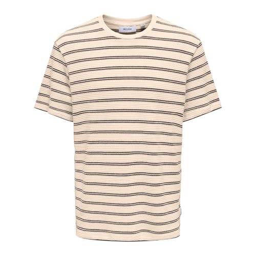 Only & Sons Sian Regular Striped Camicia Uomo Cotone Righe