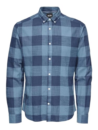 Only & Sons Big Dipper camicia quadri slim S
