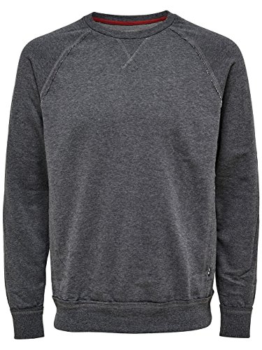 ONLY & SONS Onsfrede felpa girocollo uomo L nero cotone