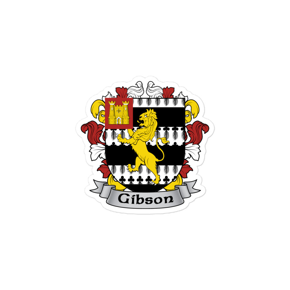 7.62 Design Gibson Coat of Arms adesivo vinile 3x3
