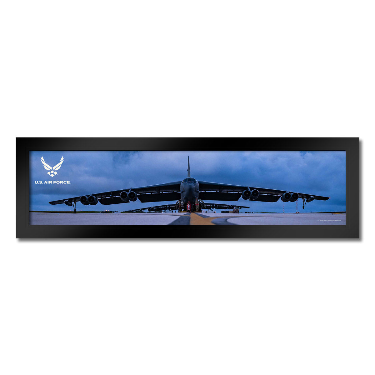 7.62 Design B-52 U.S. Air Force stampa incorniciata 25 pollici