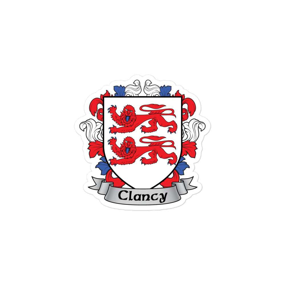 7.62 Design Automotive Clancy Irish Coat of Arms sticker vinile 3"x3"