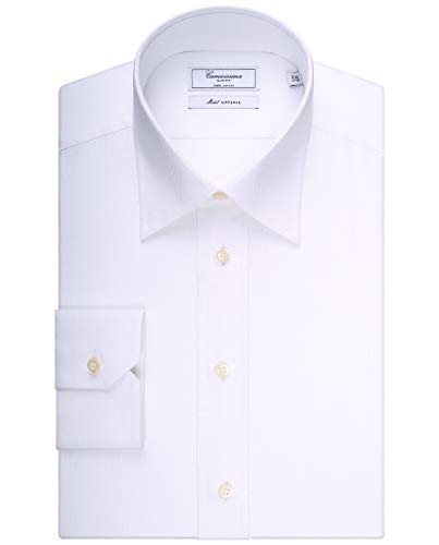 Camicissima Permanent Camicia Uomo Bianca Slim Collo Italiano