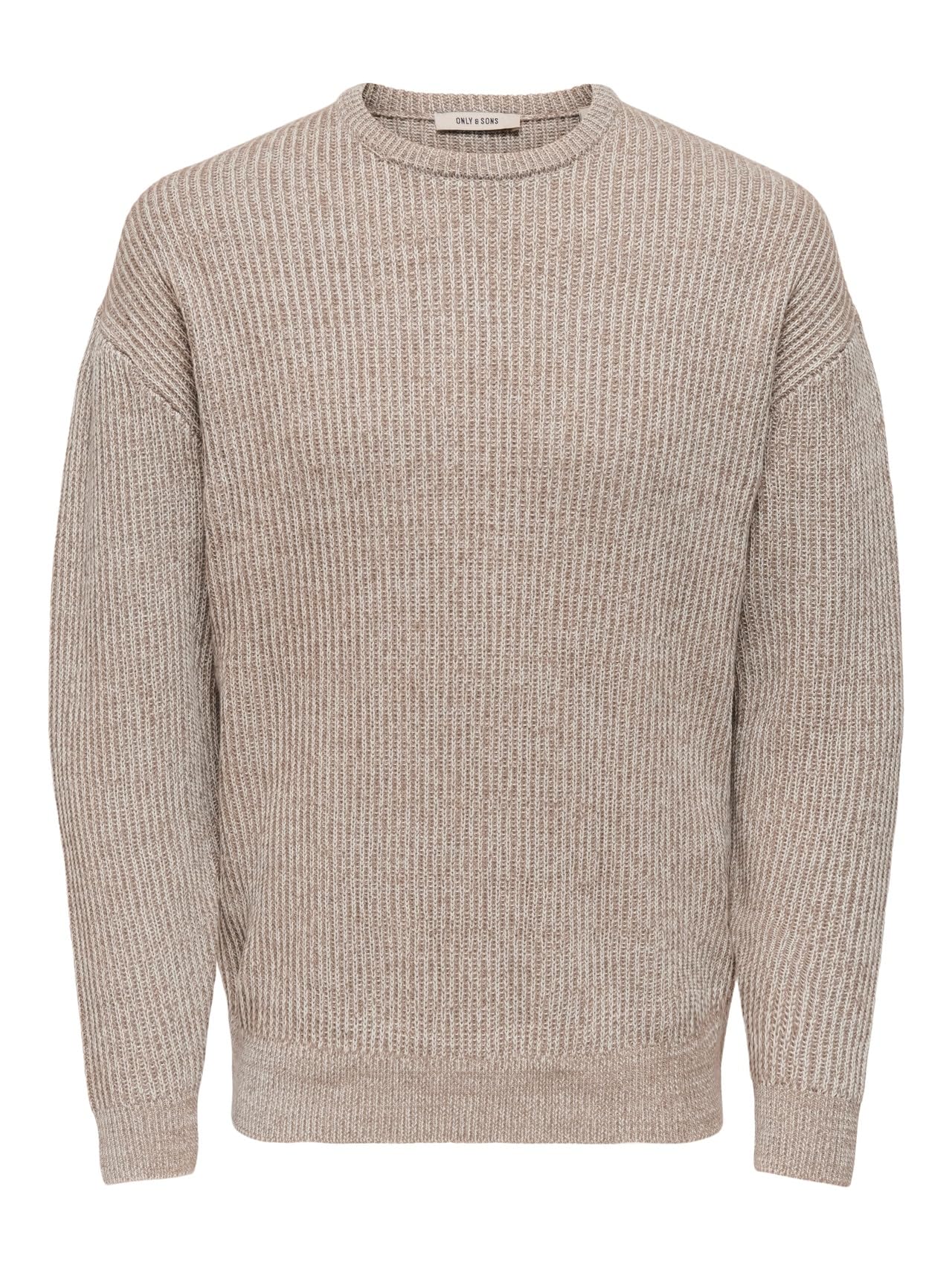 Only & Sons Onsjoe Maglione Uomo Girocollo XXL Nero Maglia