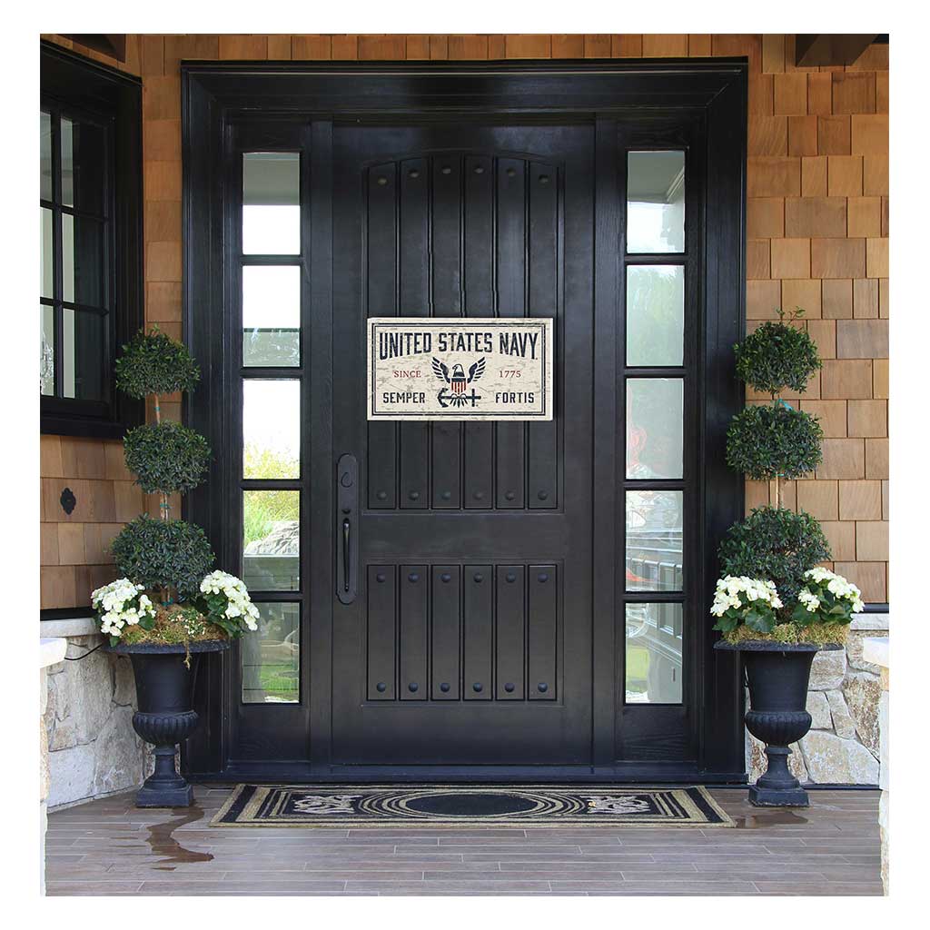 7.62 Design USN Chipped Targa 28x51cm PVC US Navy