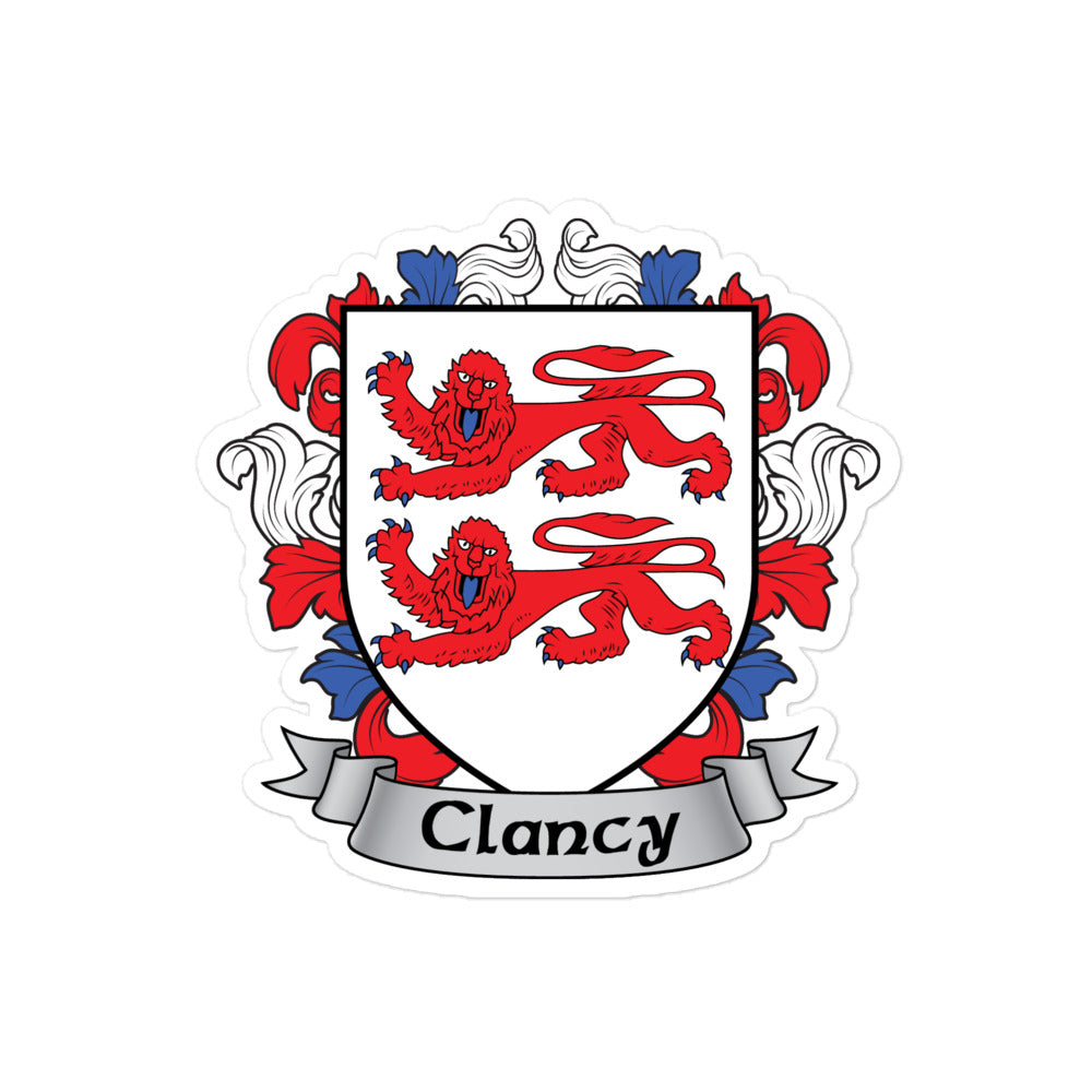 7.62 Design Automotive Clancy Irish Coat of Arms sticker vinile 3"x3"