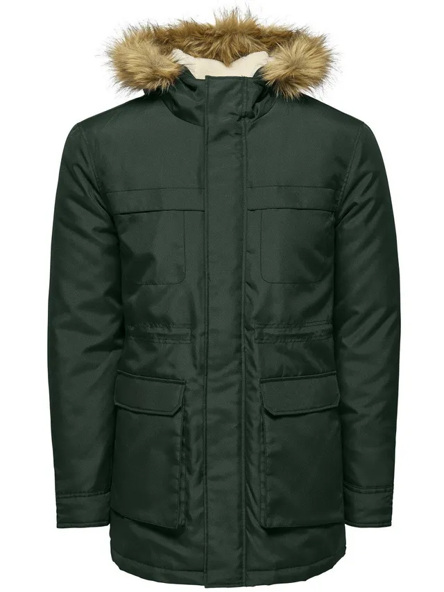 Only & Sons Onsjohn Jacket Noos Giacca Verde Invernale