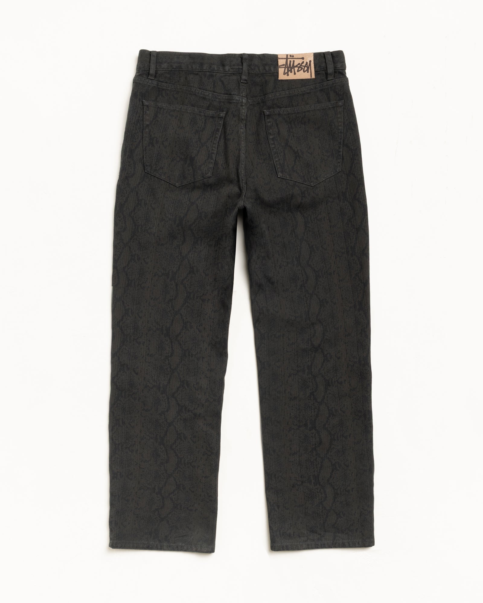 Stussy New Classic Jean Denim jeans Python cotone
