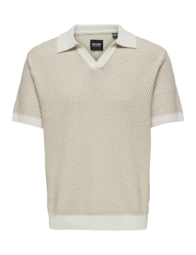Only & Sons Onsadrian Life Polo Uomo Zaffiro Scuro M
