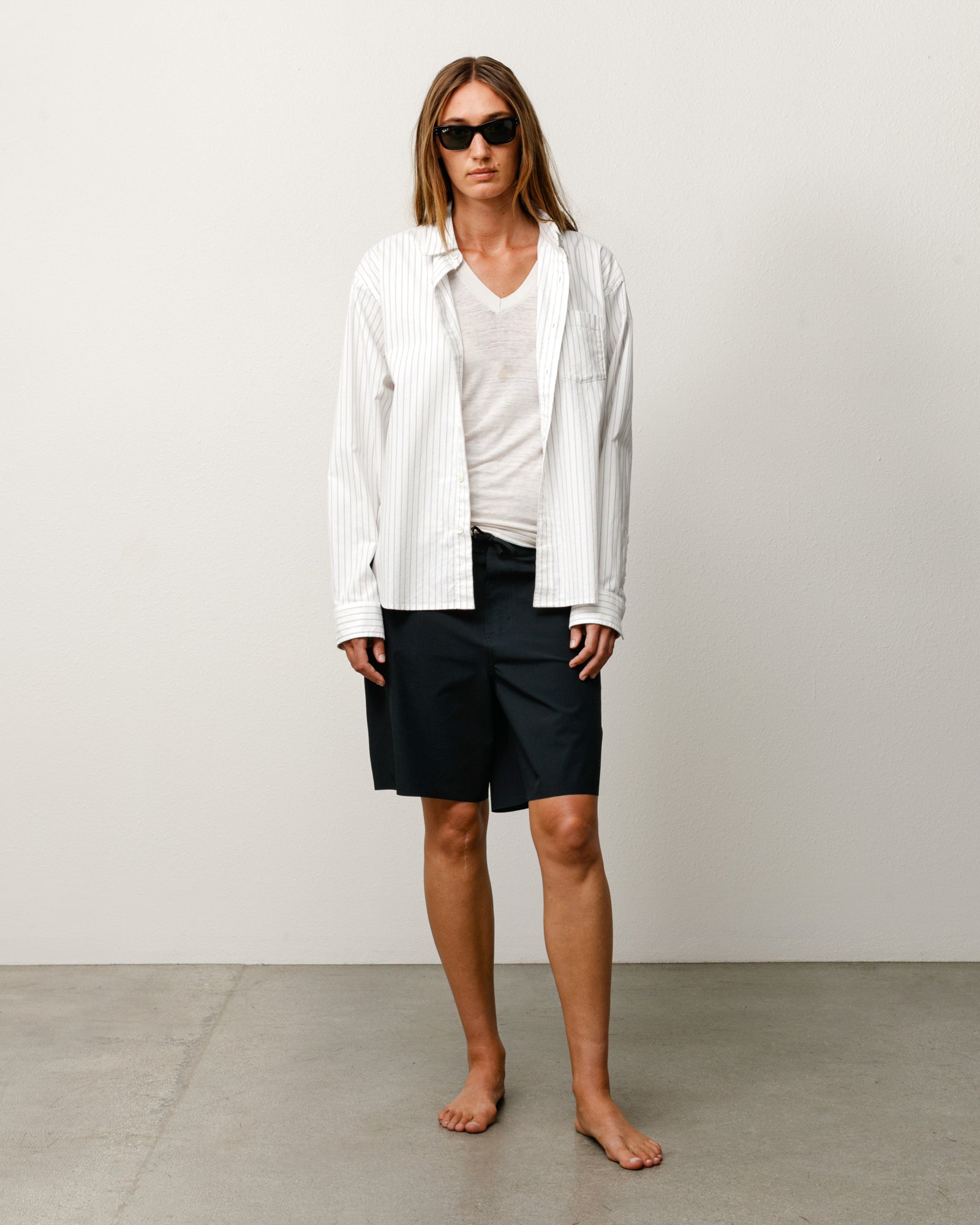 Stussy Peak Board Short costume Black nylon 25,4 cm