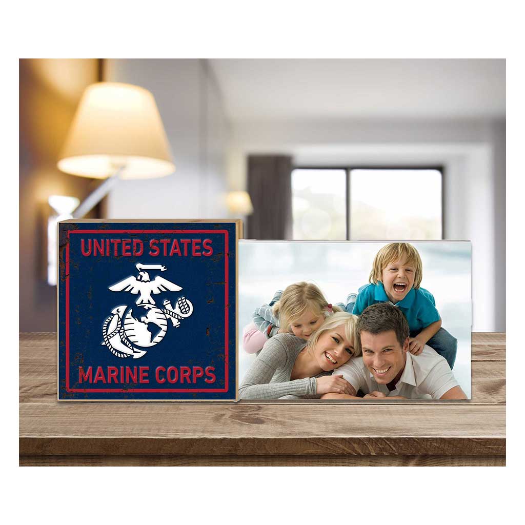 7.62 Design USMC cornice 13x27 cm foto 10x15 ruggine