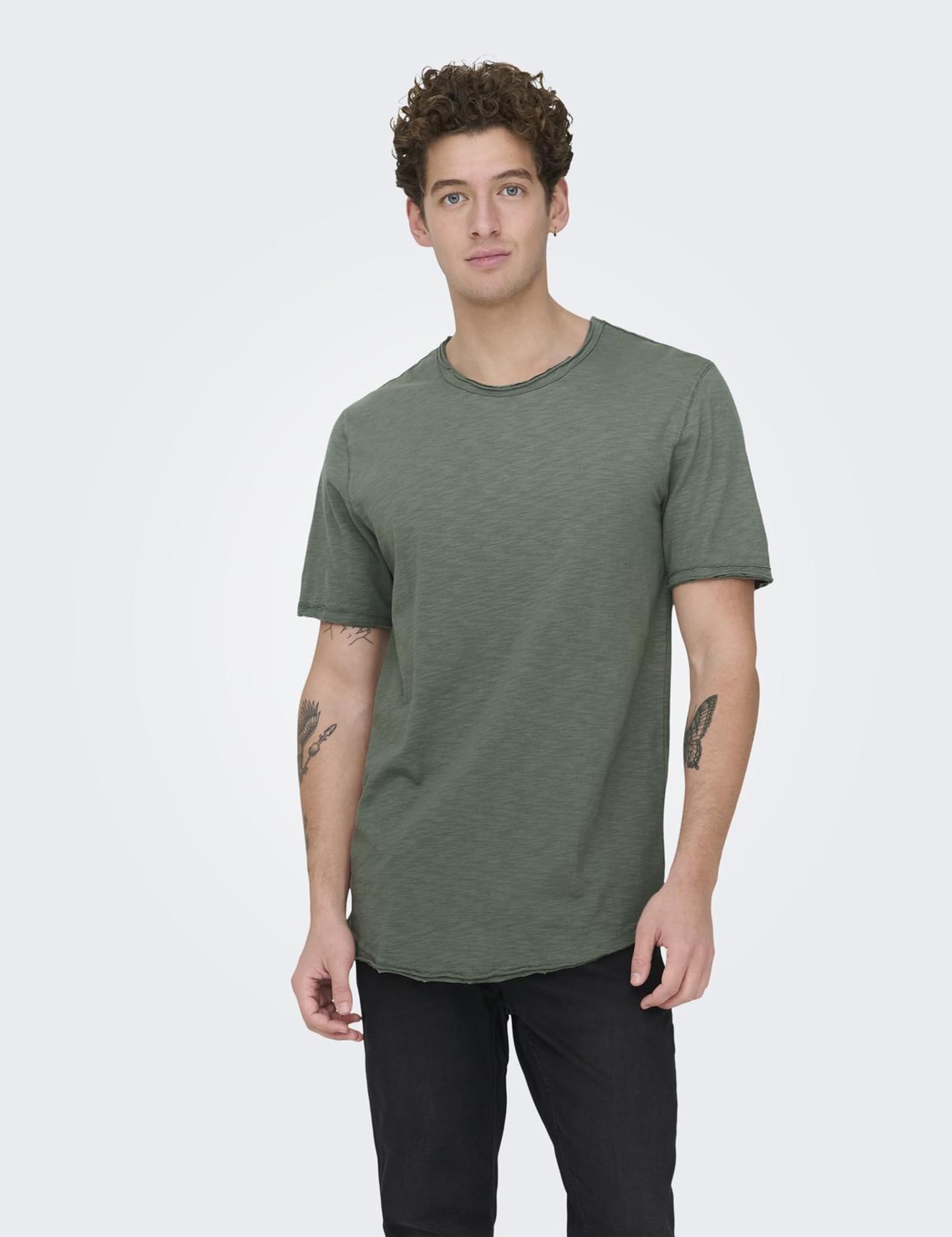 ONLY & SONS T-shirt ONSBENNE maglietta uomo cotone