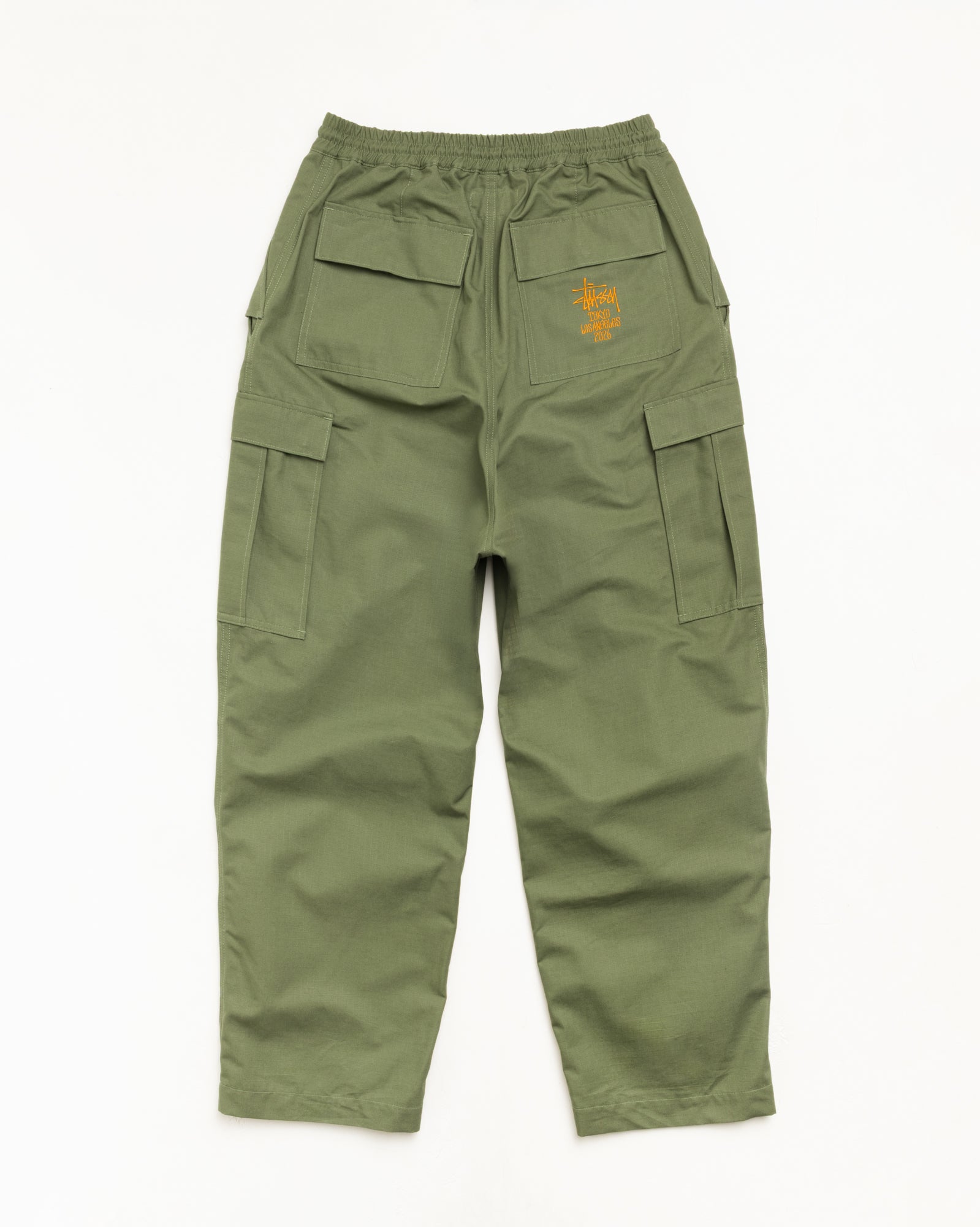 Stussy Junya Cargo Pants pantaloni olive 100% cotone