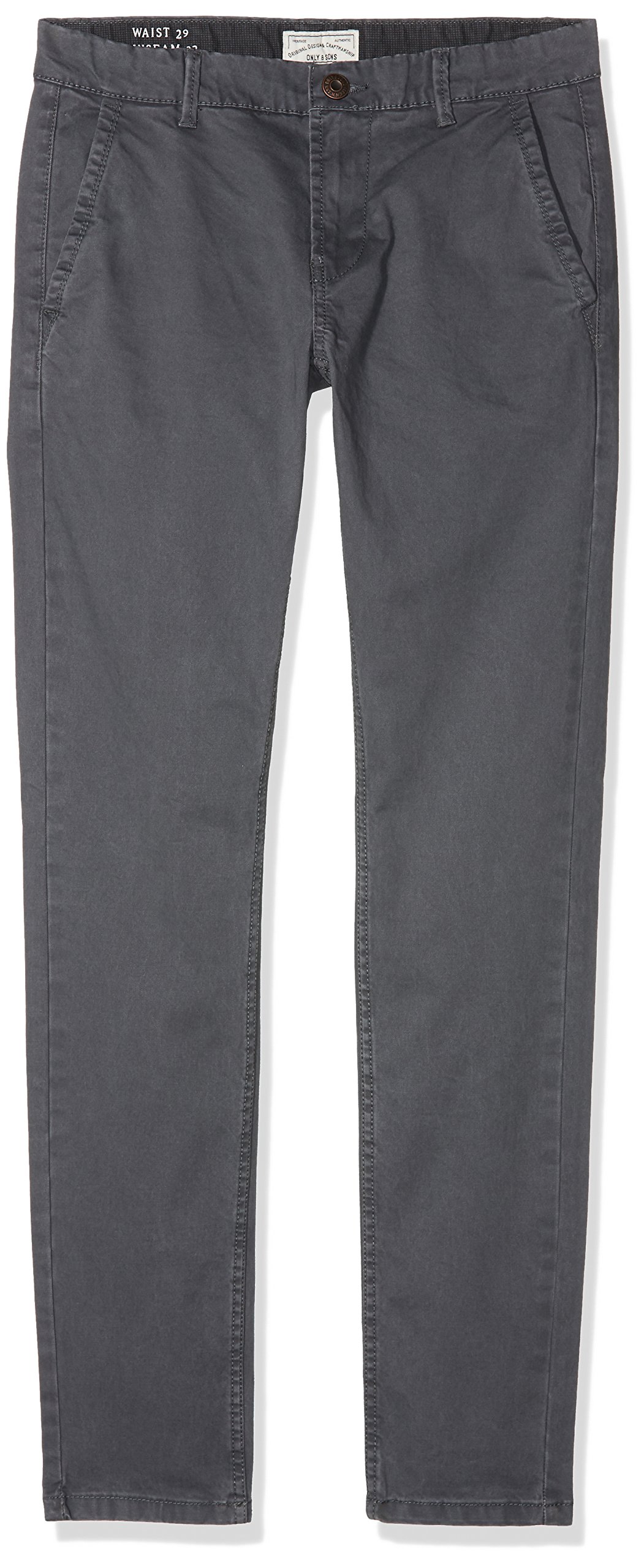 ONLY & SONS Onstarp 7066 Pantaloni Chino Uomo Blu 29W/34L