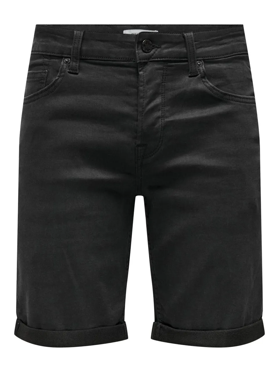 ONLY & SONS ONSPLY Pantaloncini L Black Denim Regular Fit