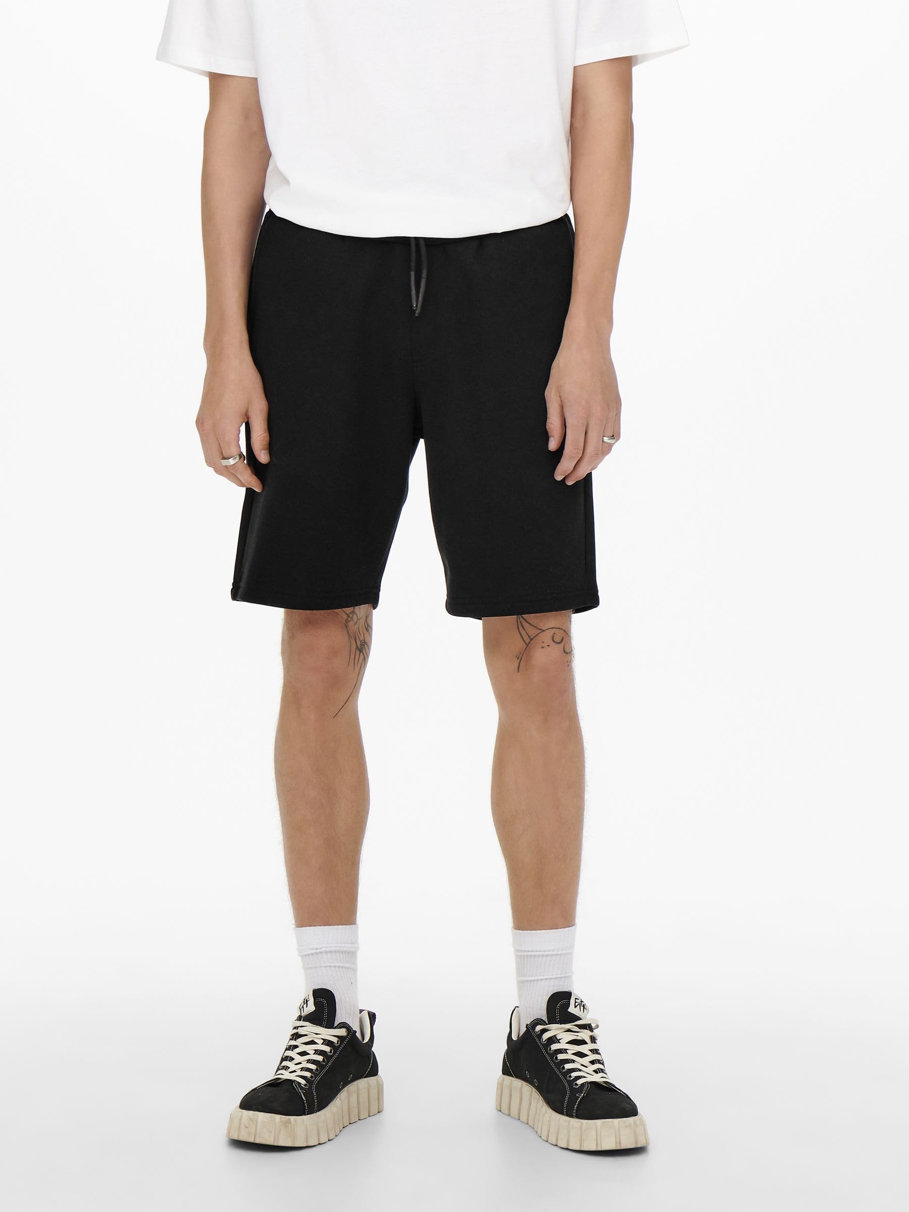 ONLY & SONS Ceres Pantaloncini felpa uomo grigio