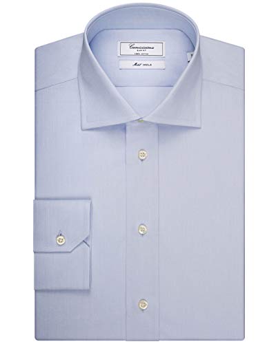 Camicissima Permanent Camicia Azzurra Slim Manica Lunga