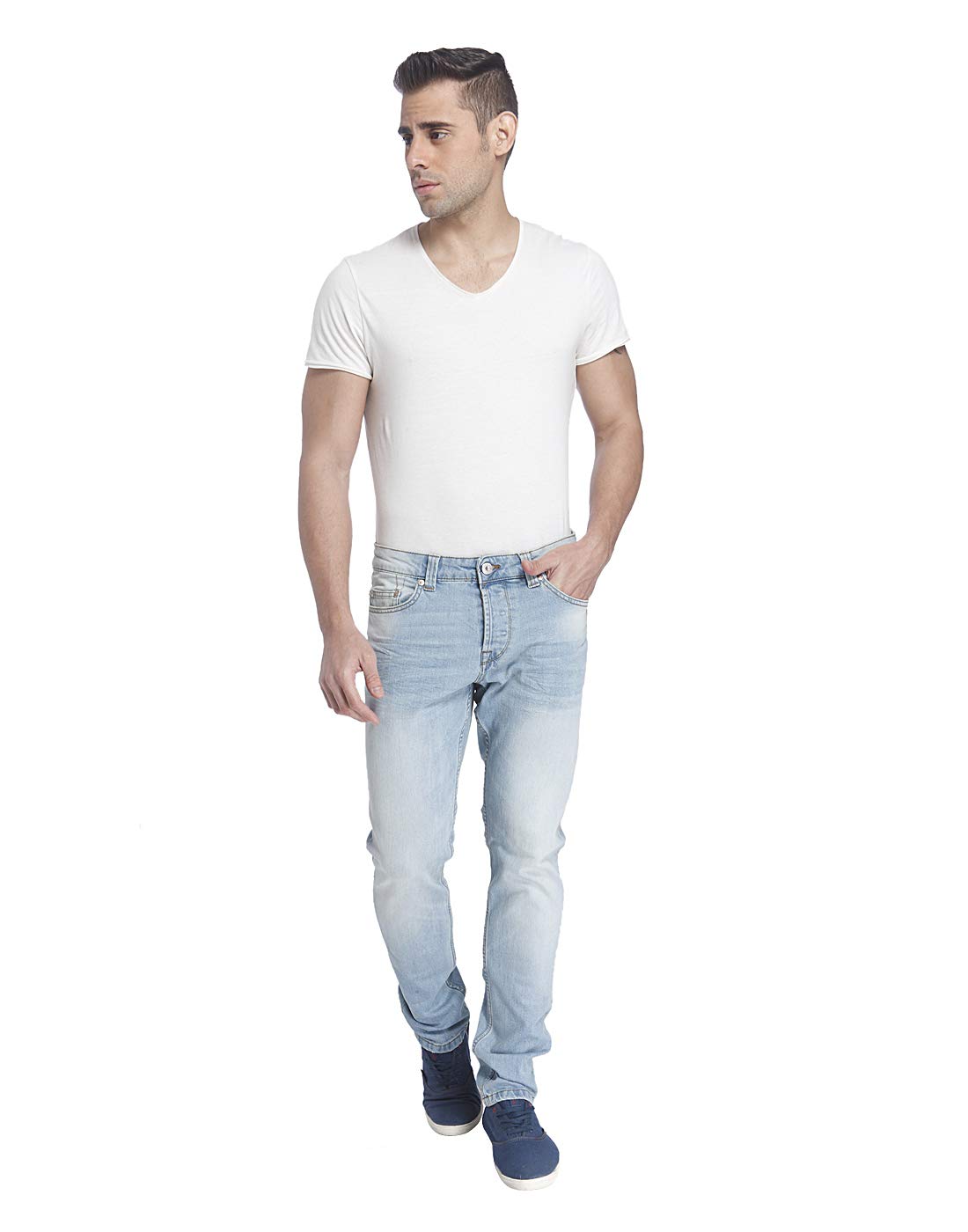 Only & Sons Jeans Uomo 28W/32L Blu Denim Cinque Tasche