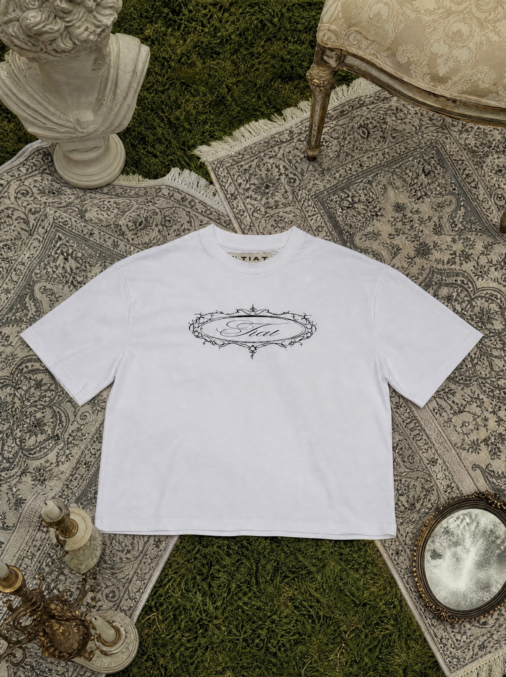 Tiat Il rifugio degli artisti Alchemical Sigil t-shirt bianca S