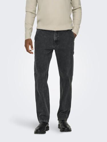 Only & Sons Onsedge Straight jeans uomo 36W/34L