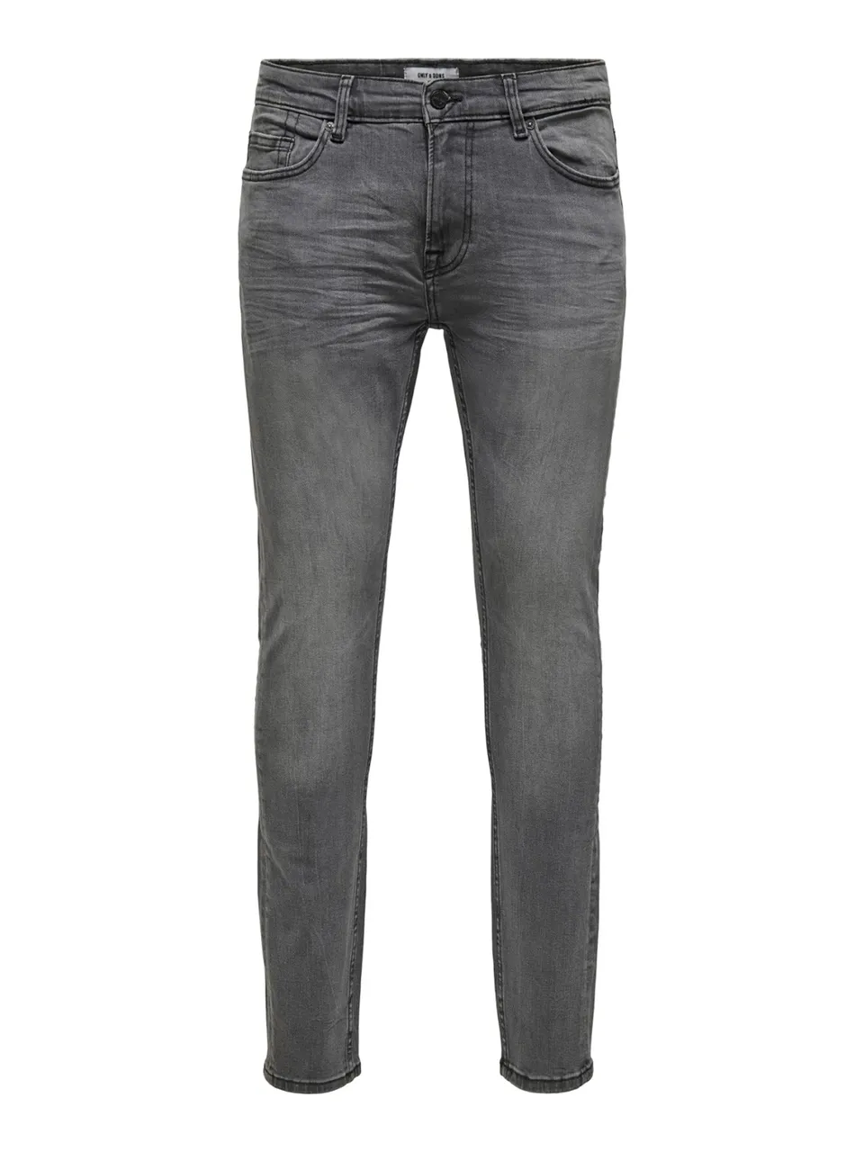 Only & Sons Onswarp Grey DCC 2051 Jeans Skinny Uomo 28 Grigio