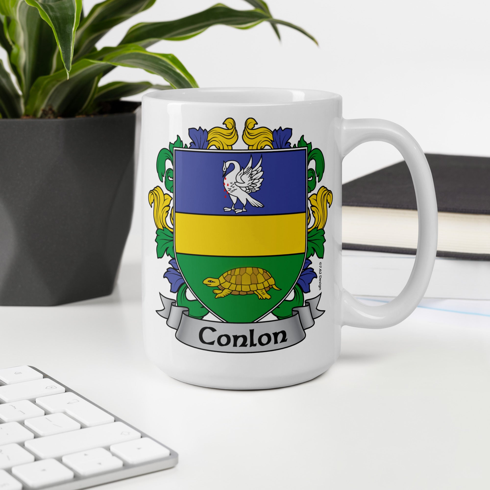 7.62 Design Conlon tazza ceramica 443 ml stemma