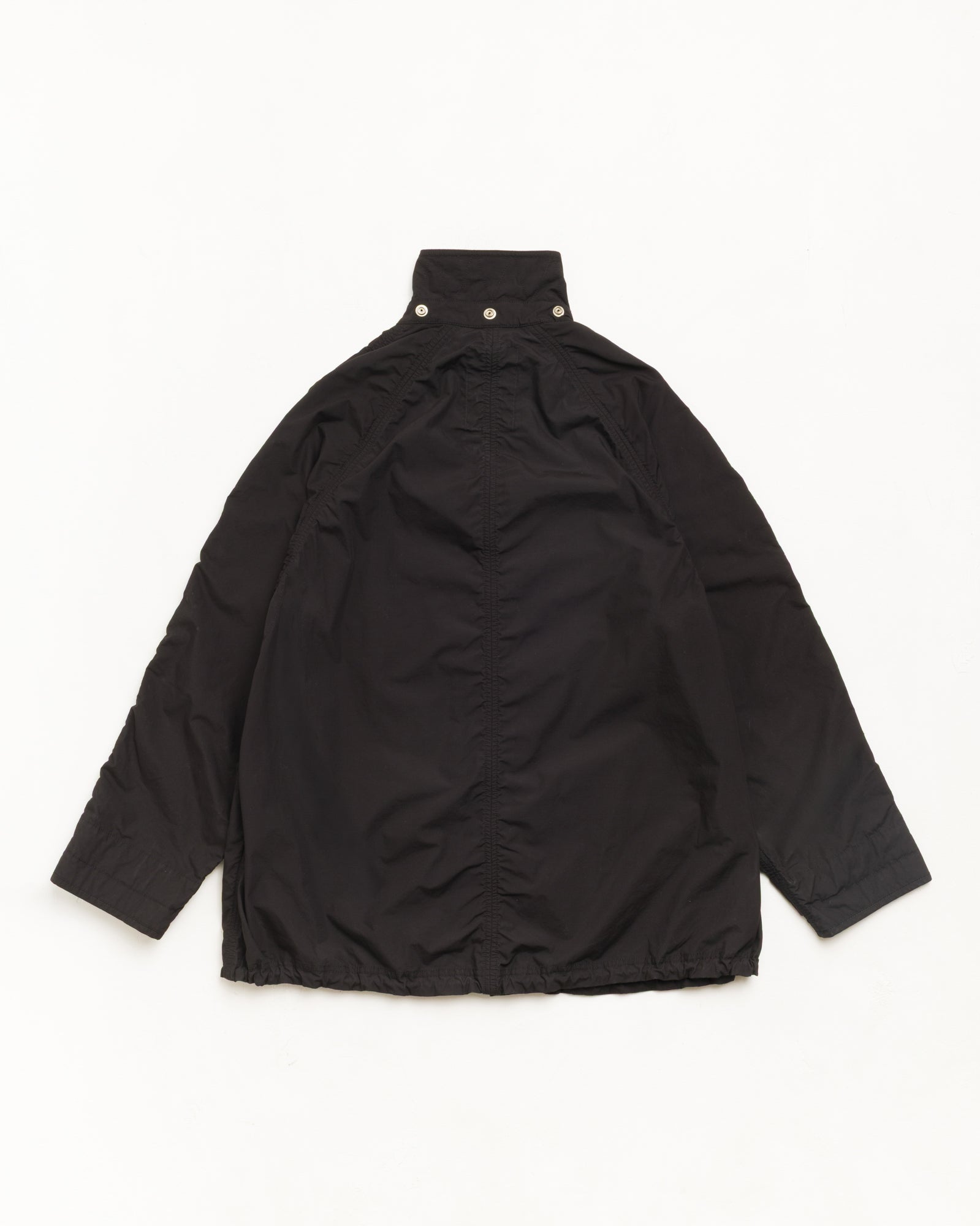 Stussy Lightweight Field Parka giacca parka nero cotone