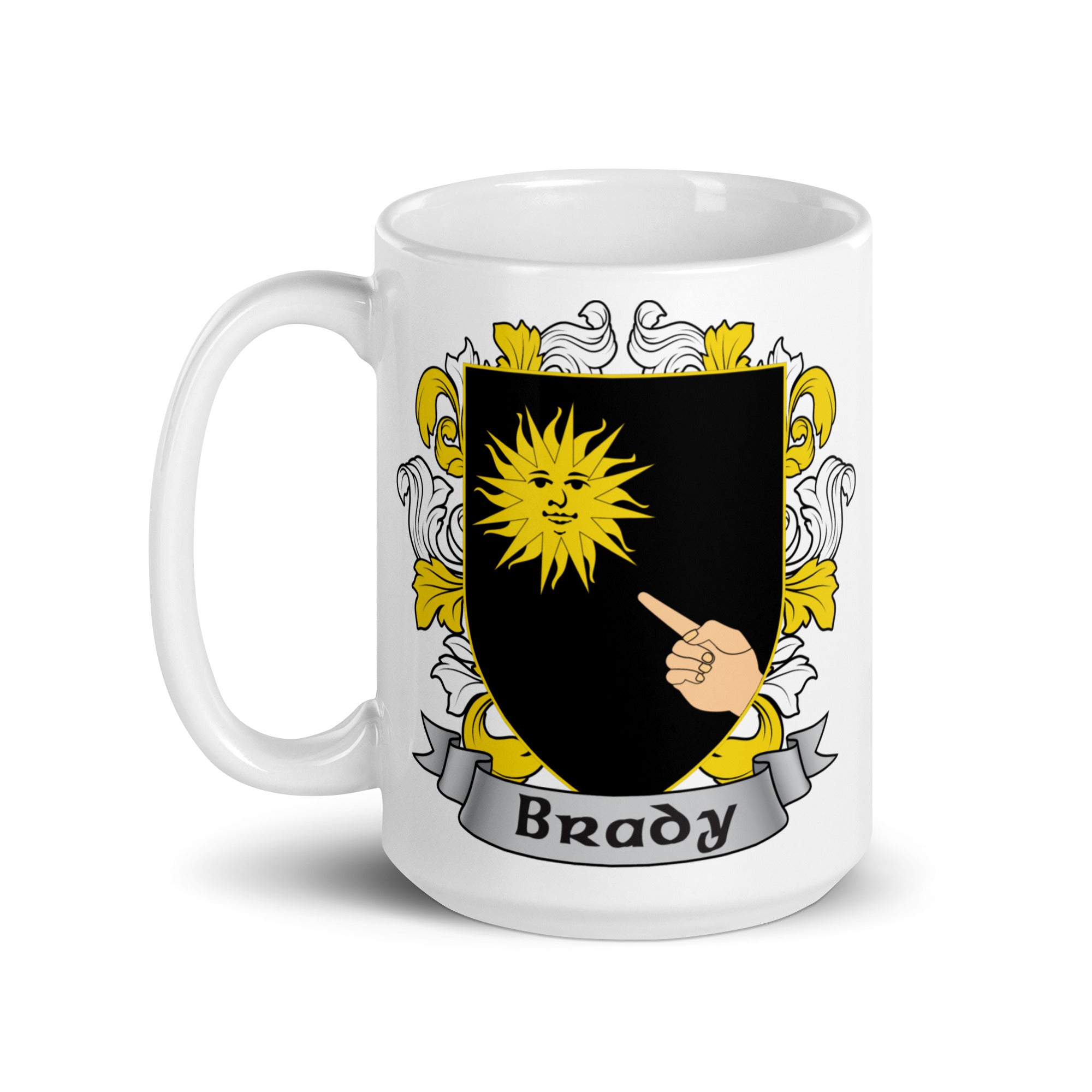 7.62 Design Brady tazza ceramica 15oz stemma irlandese