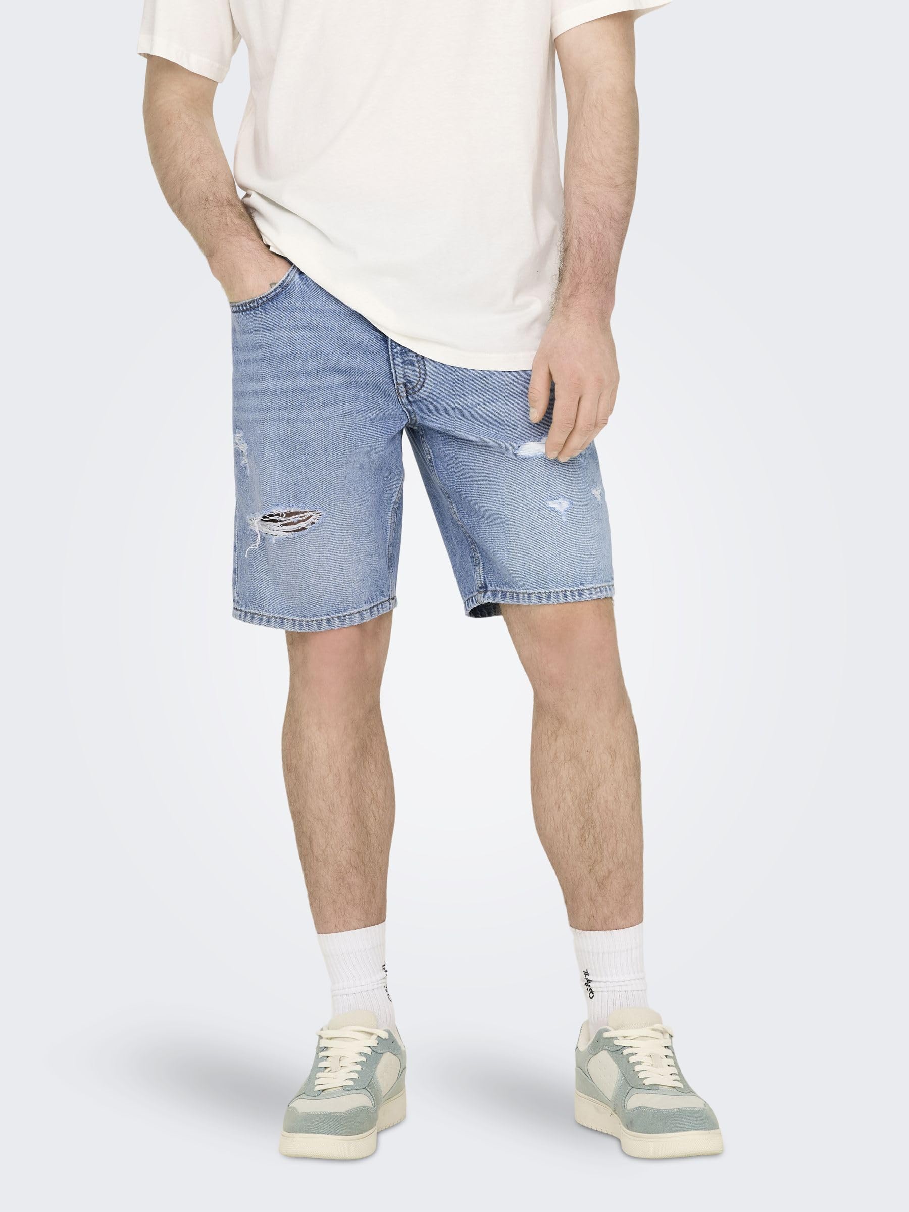 Only & Sons Pantaloncini Uomo M in Cotone