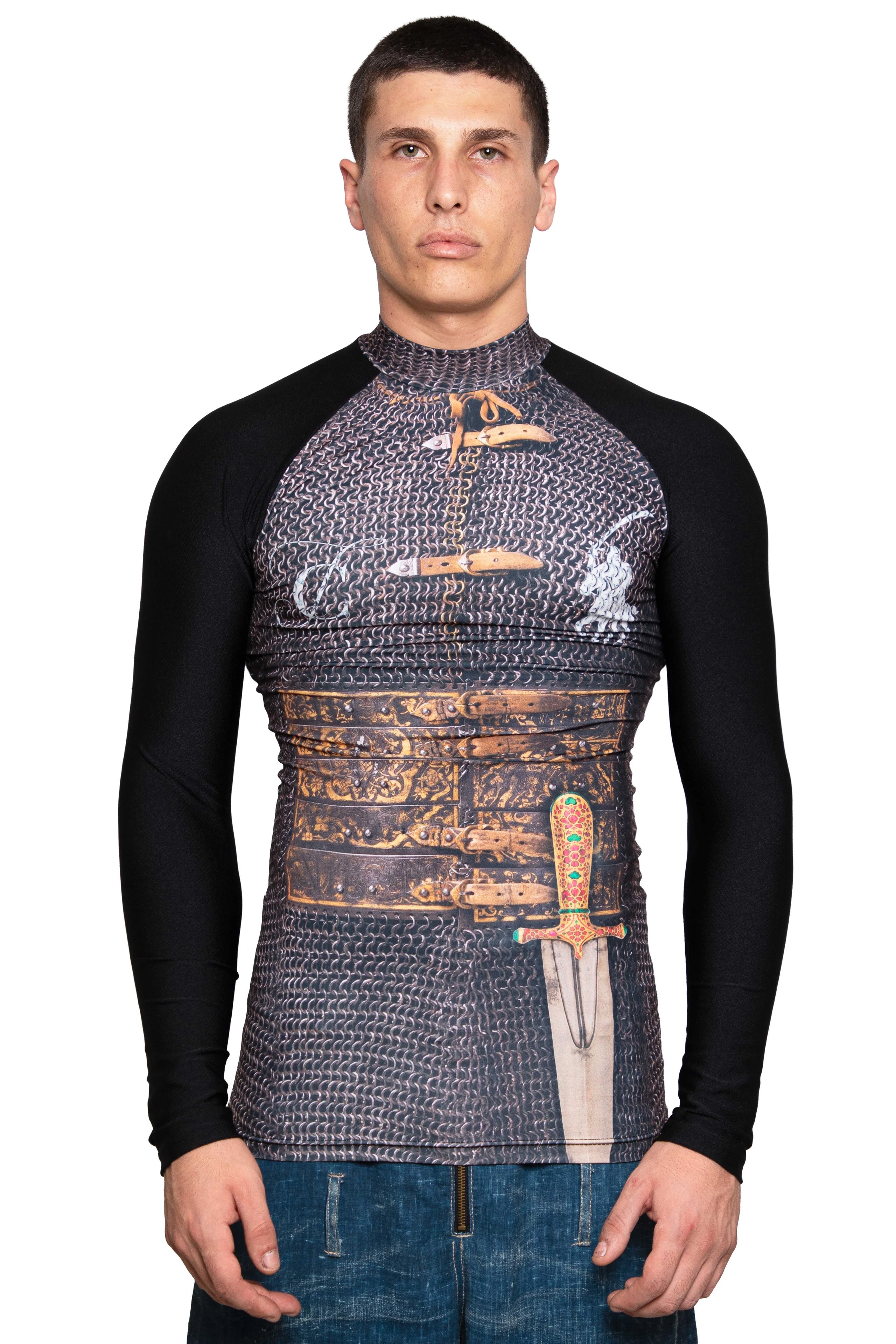 Trashy Clothing Polo Armor top compression manica lunga