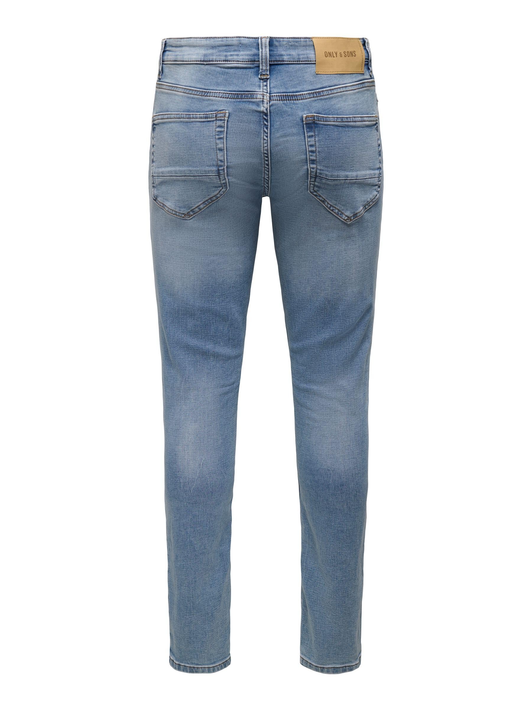 Only & Sons Loom jeans slim uomo blu denim elasticizzato