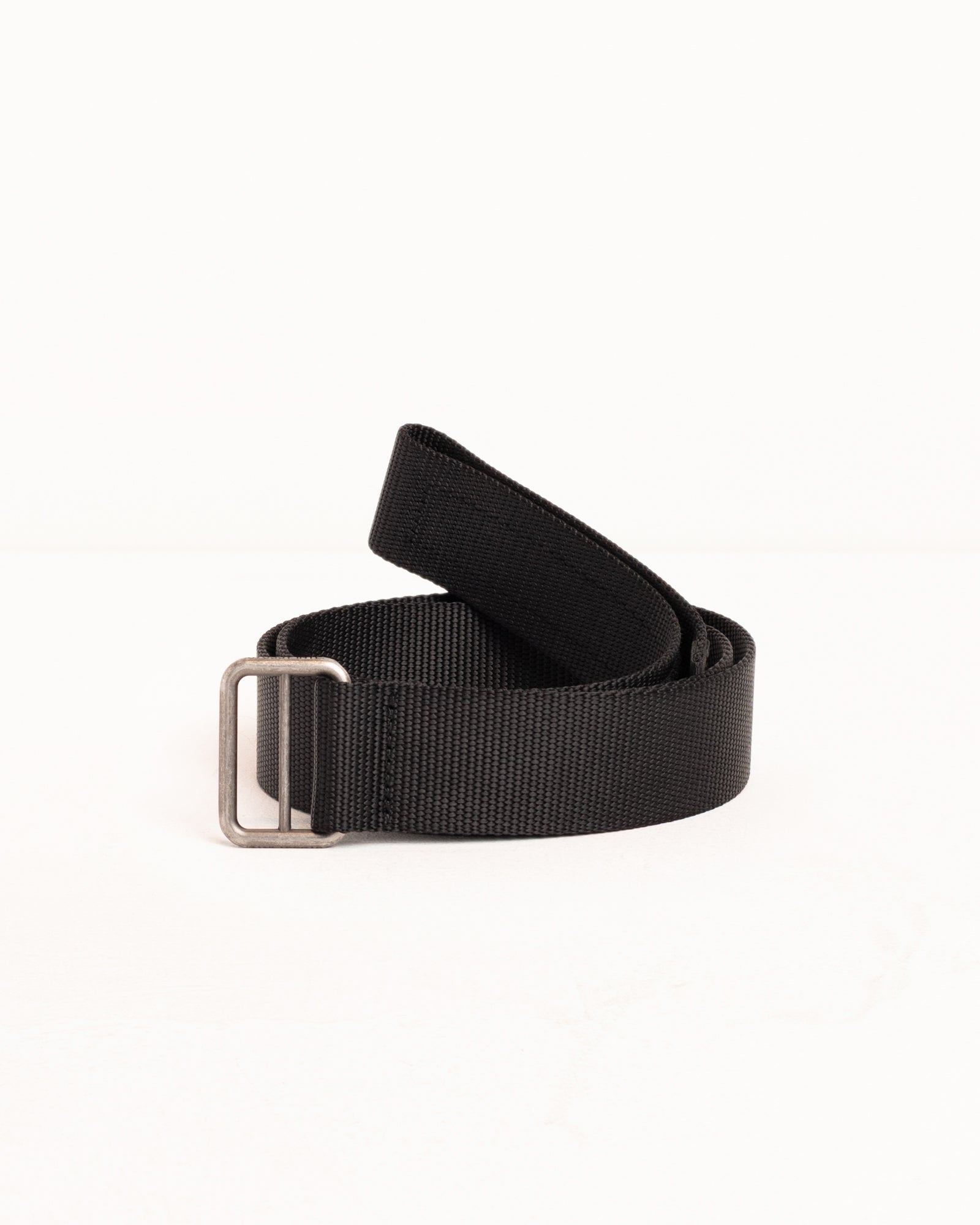 Stussy Utility Belt cintura nylon nero 112 cm fibbia logo