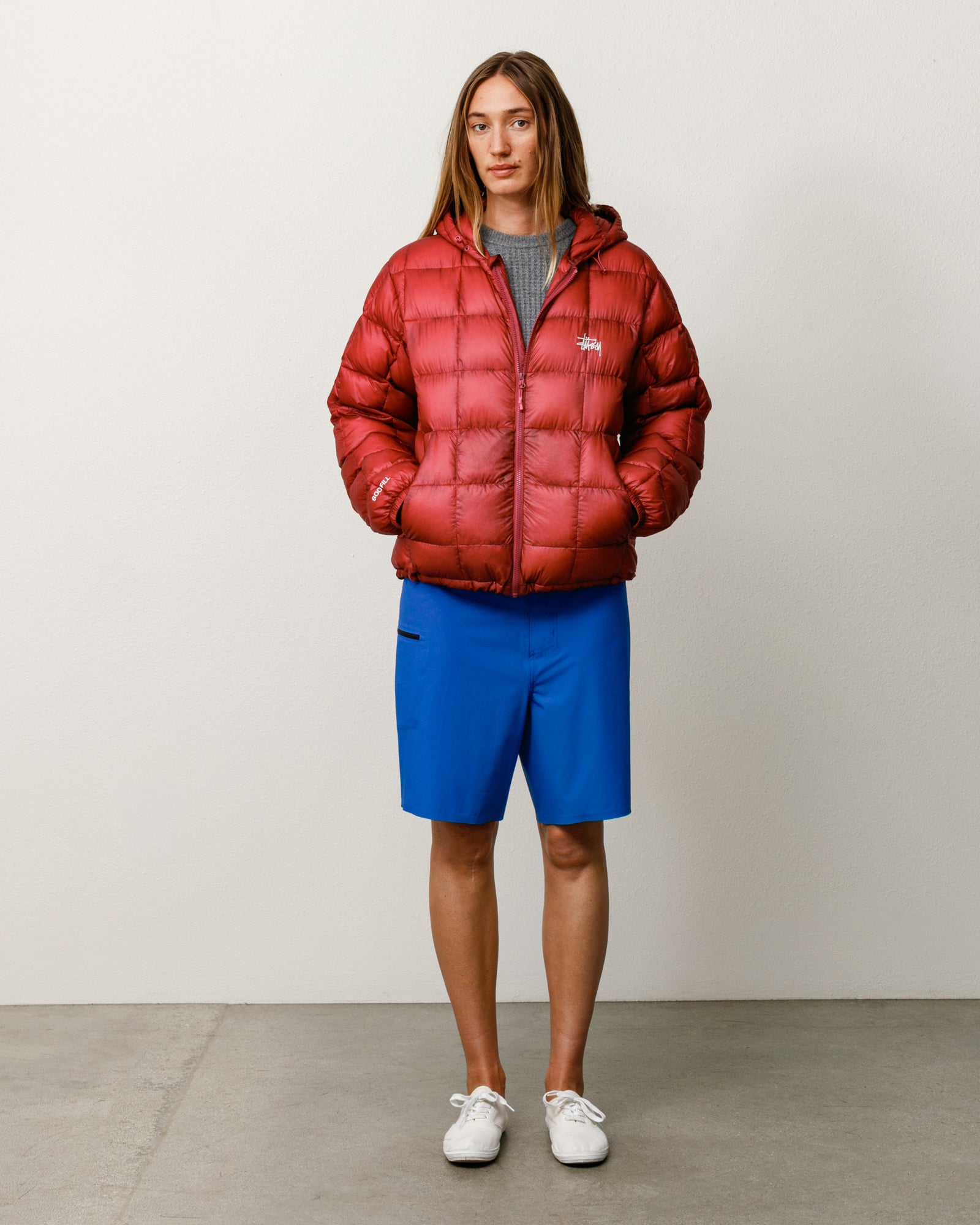 Stussy Board Short Peak costume blue nylon elastan
