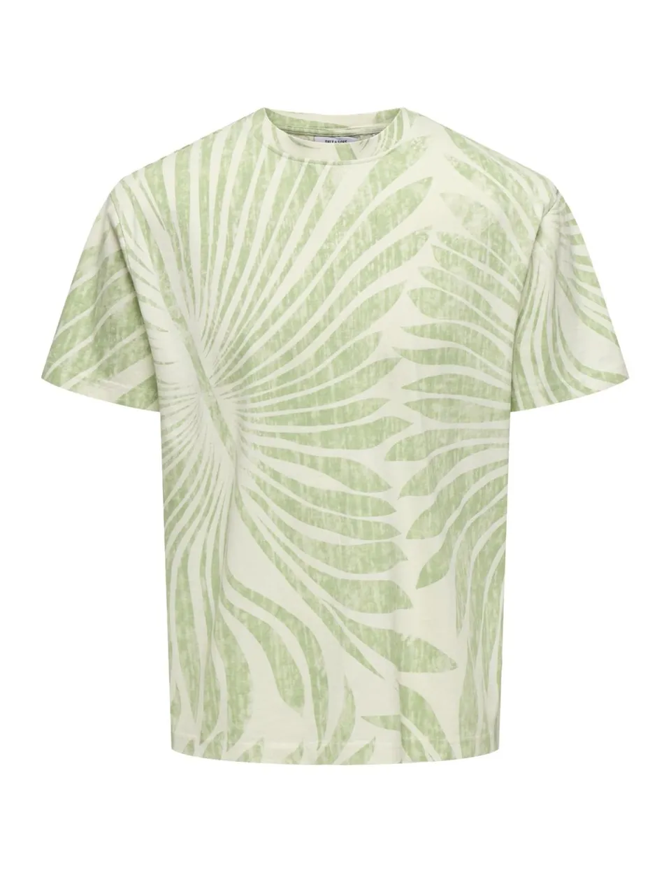ONLY & SONS Onszeke Washed AOP T-shirt Uomo L Stampata