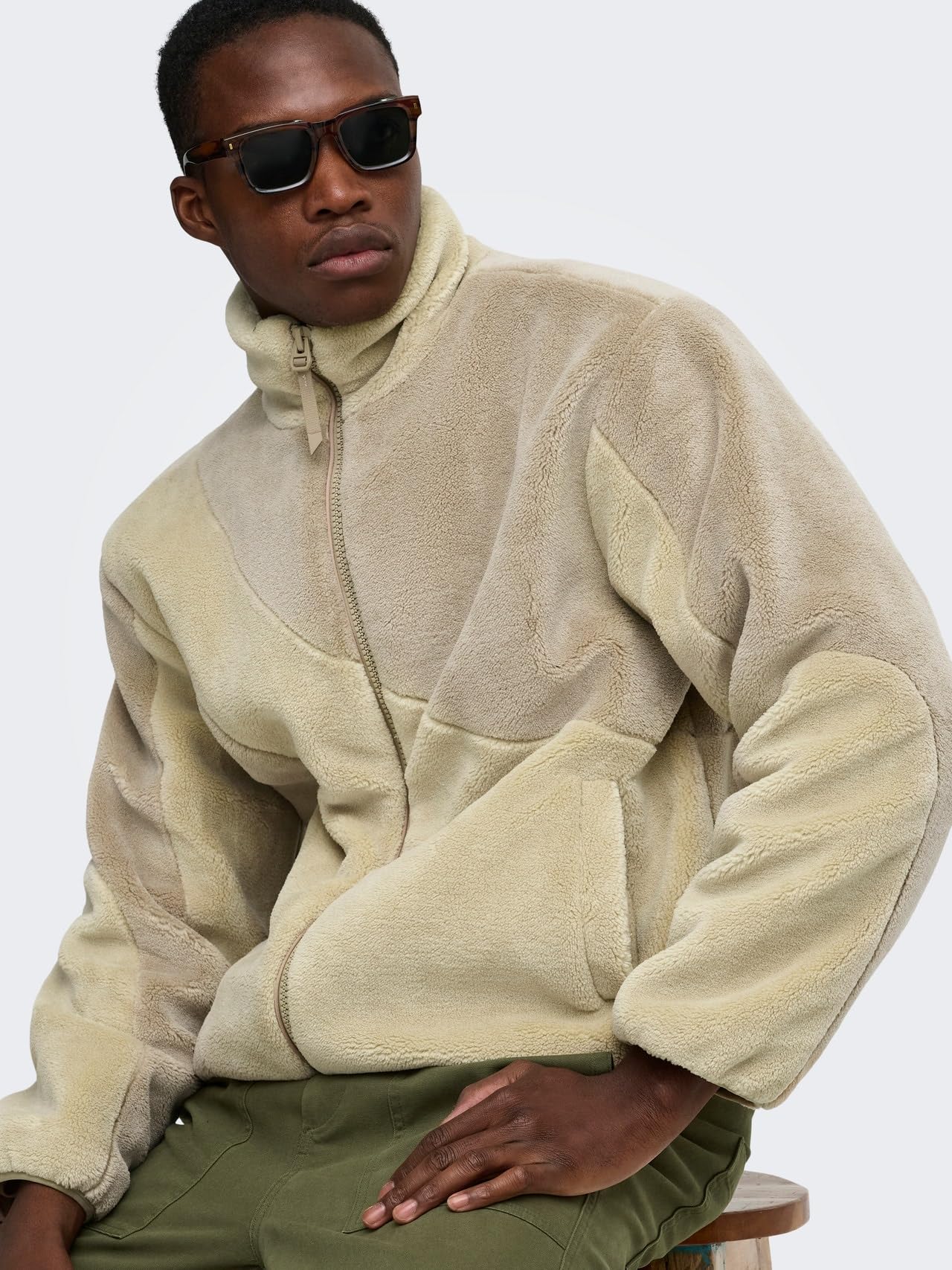 Only & Sons Onssilas Sherpa giacca uomo L sherpa invernale