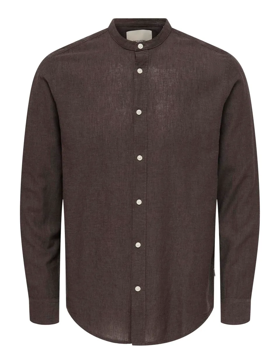 ONLY & SONS Onscaiden Life LS Camicia Lino Uomo Mao