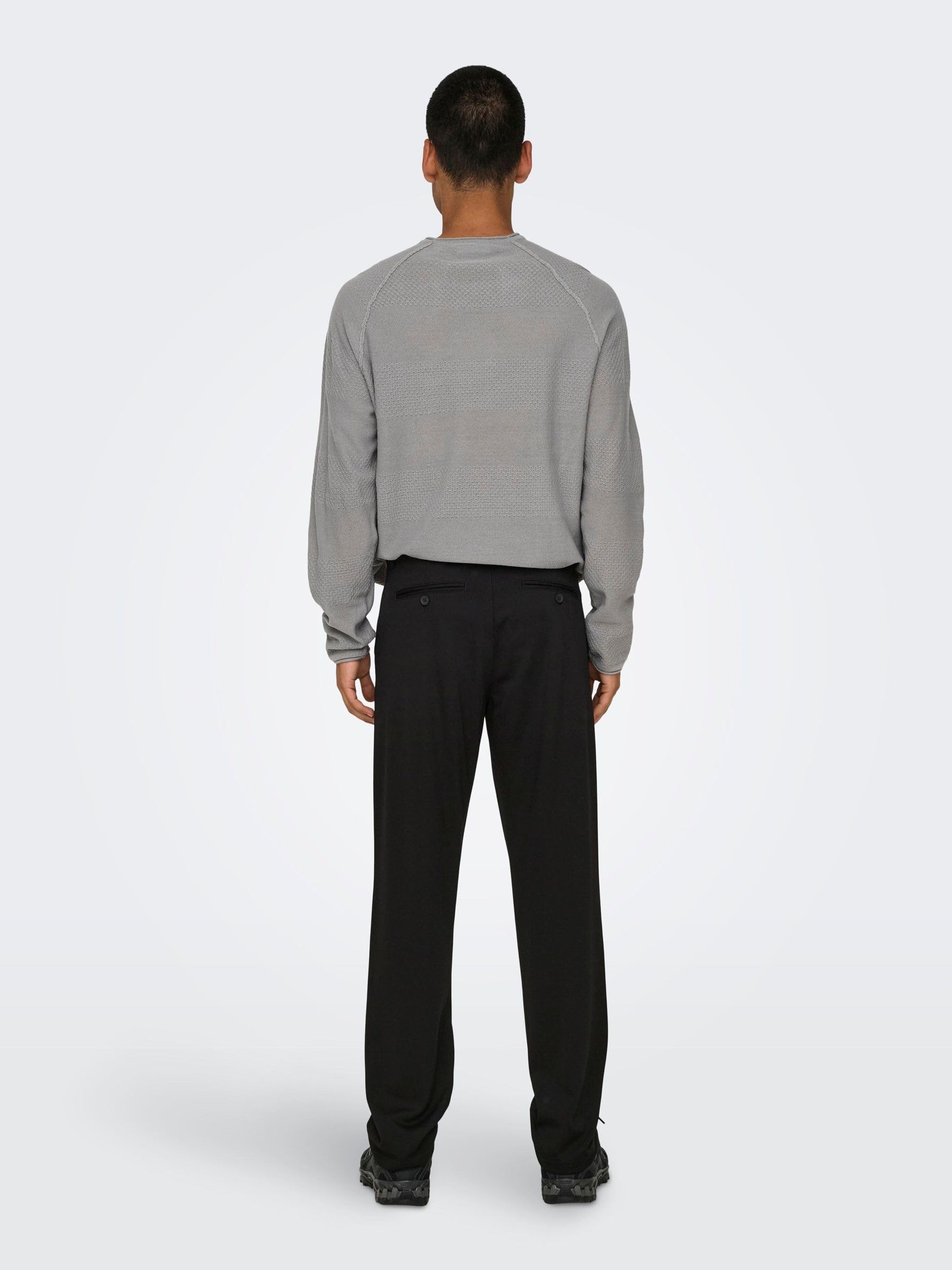 ONLY & SONS Onsmark 0209 Pantaloni Uomo 34W/30L Nero