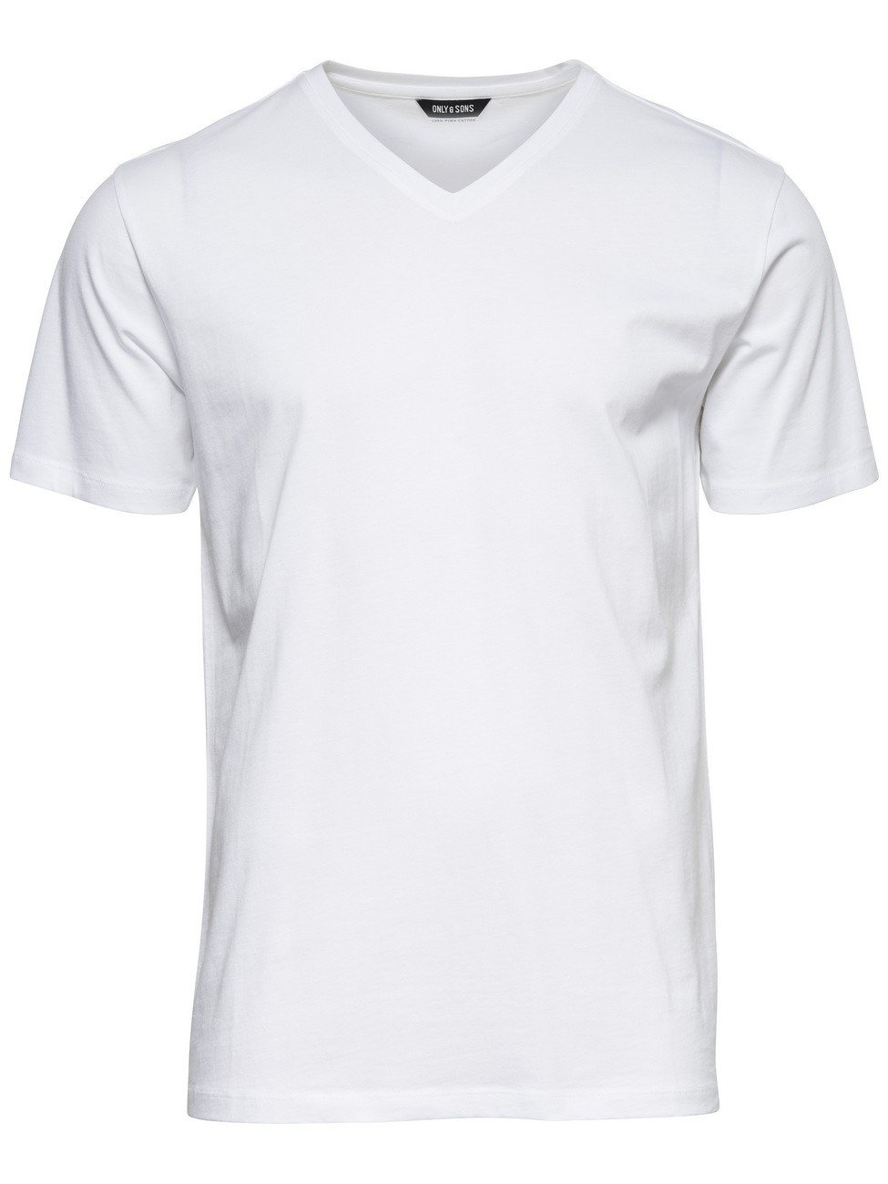 Only & Sons Pima V-Neck t-shirt uomo M scollo a V
