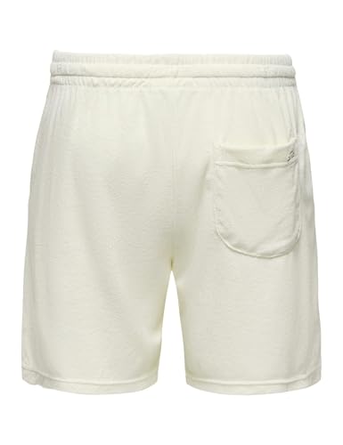 Only & Sons Onstellas Pantaloncini Uomo Egret Taglia L