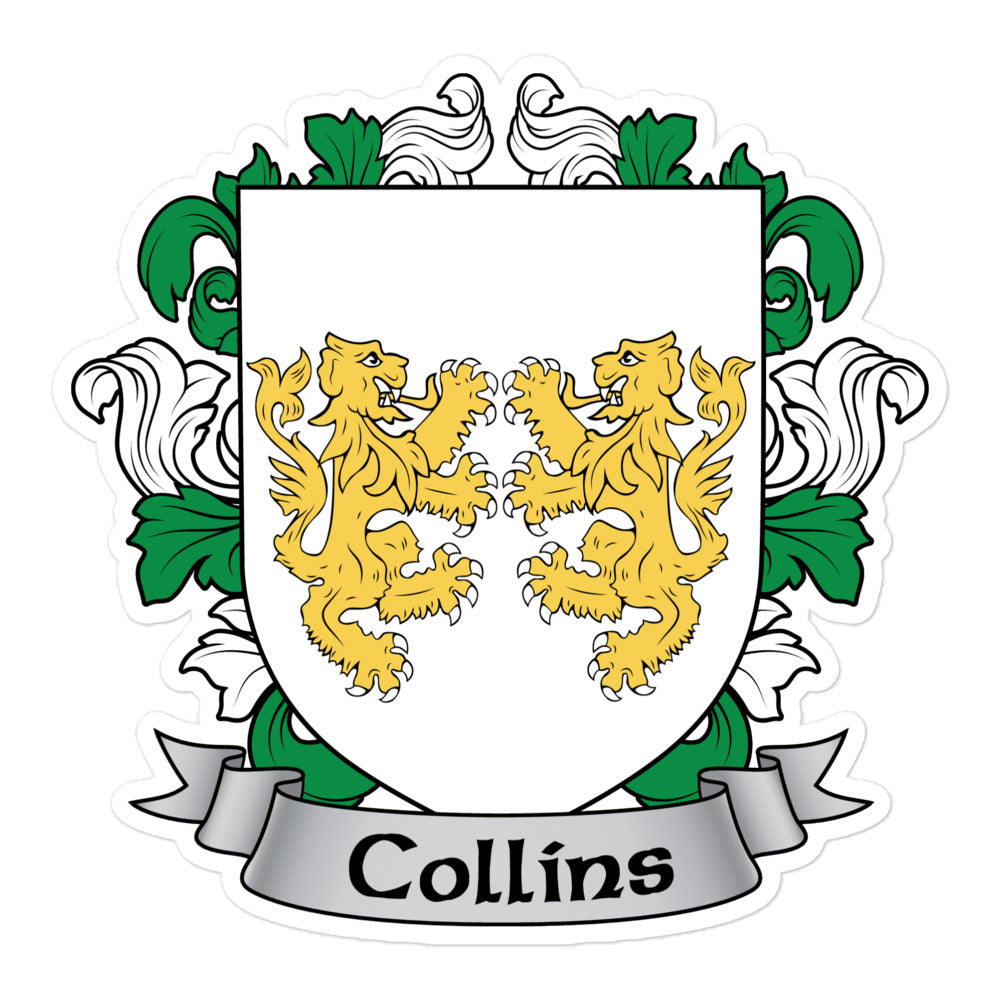 7.62 Design Collins adesivo stemma irlandese 3x3 vinile