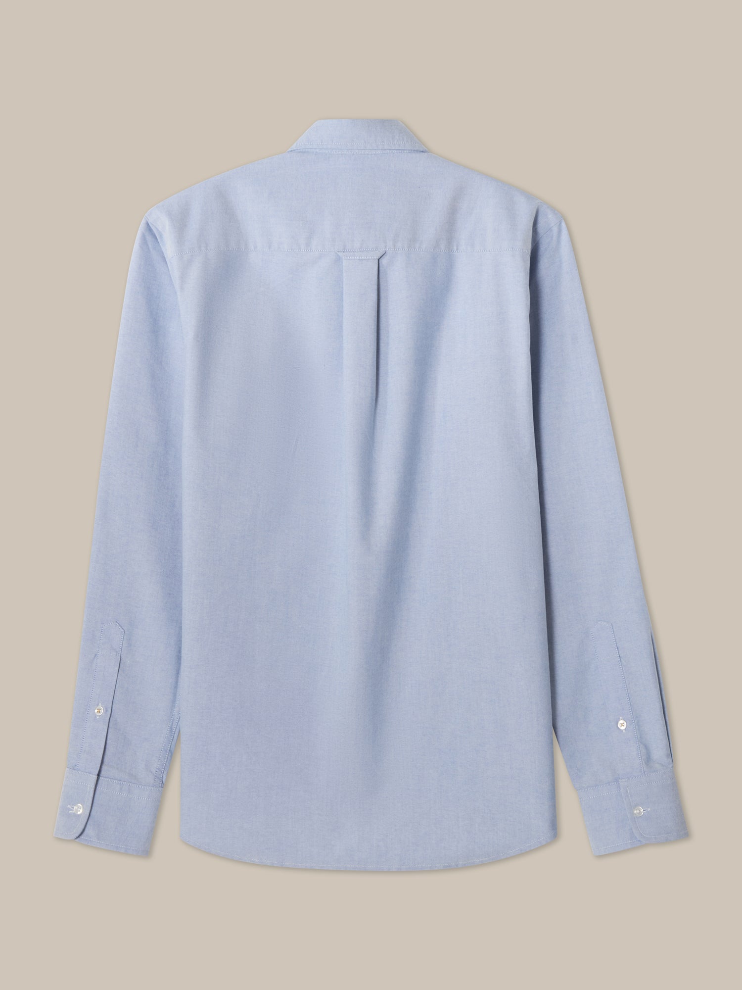 Robert Talbott George Oxford Button Down camicia cotone blu