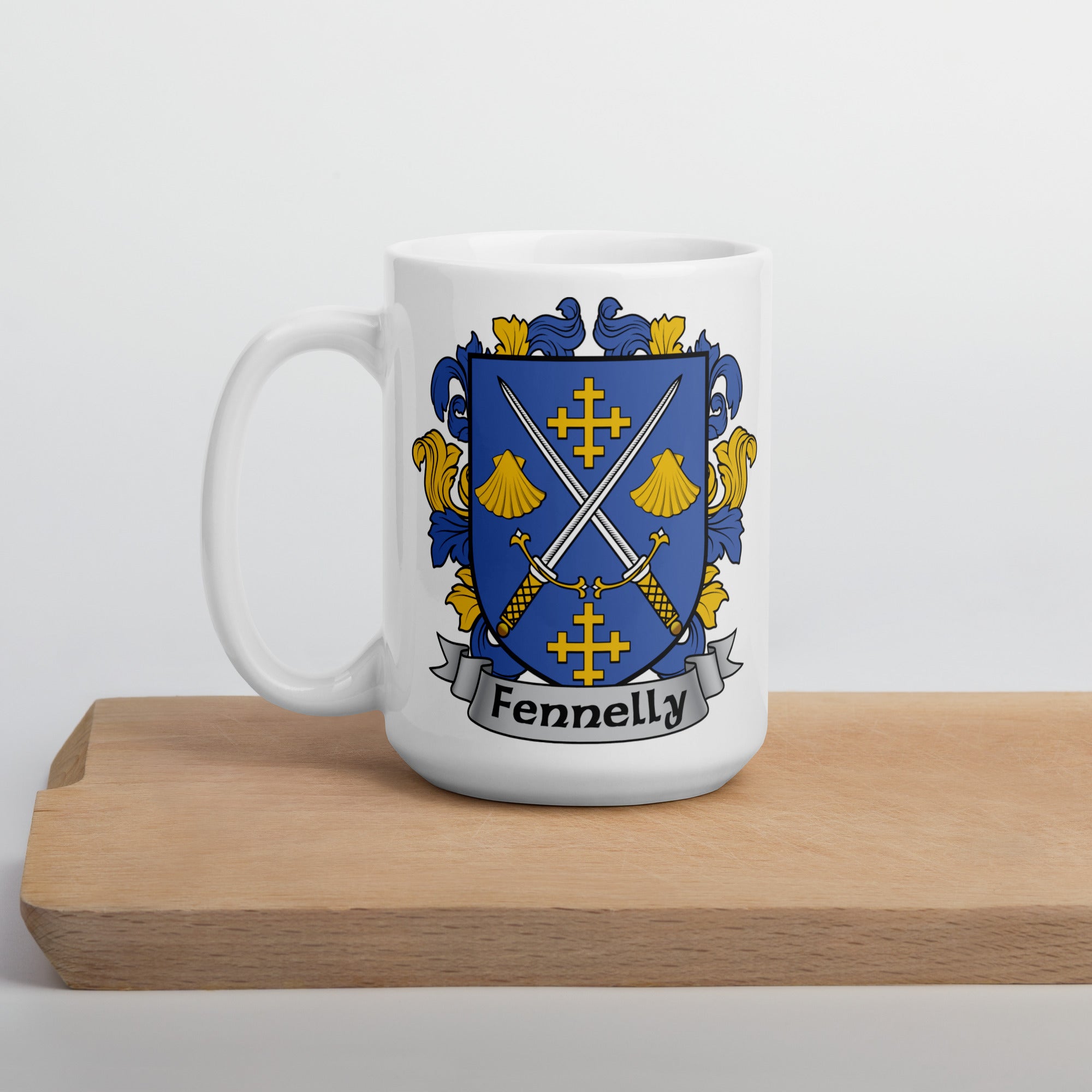 7.62 Design Fennelly Coat of Arms tazza 15oz ceramica
