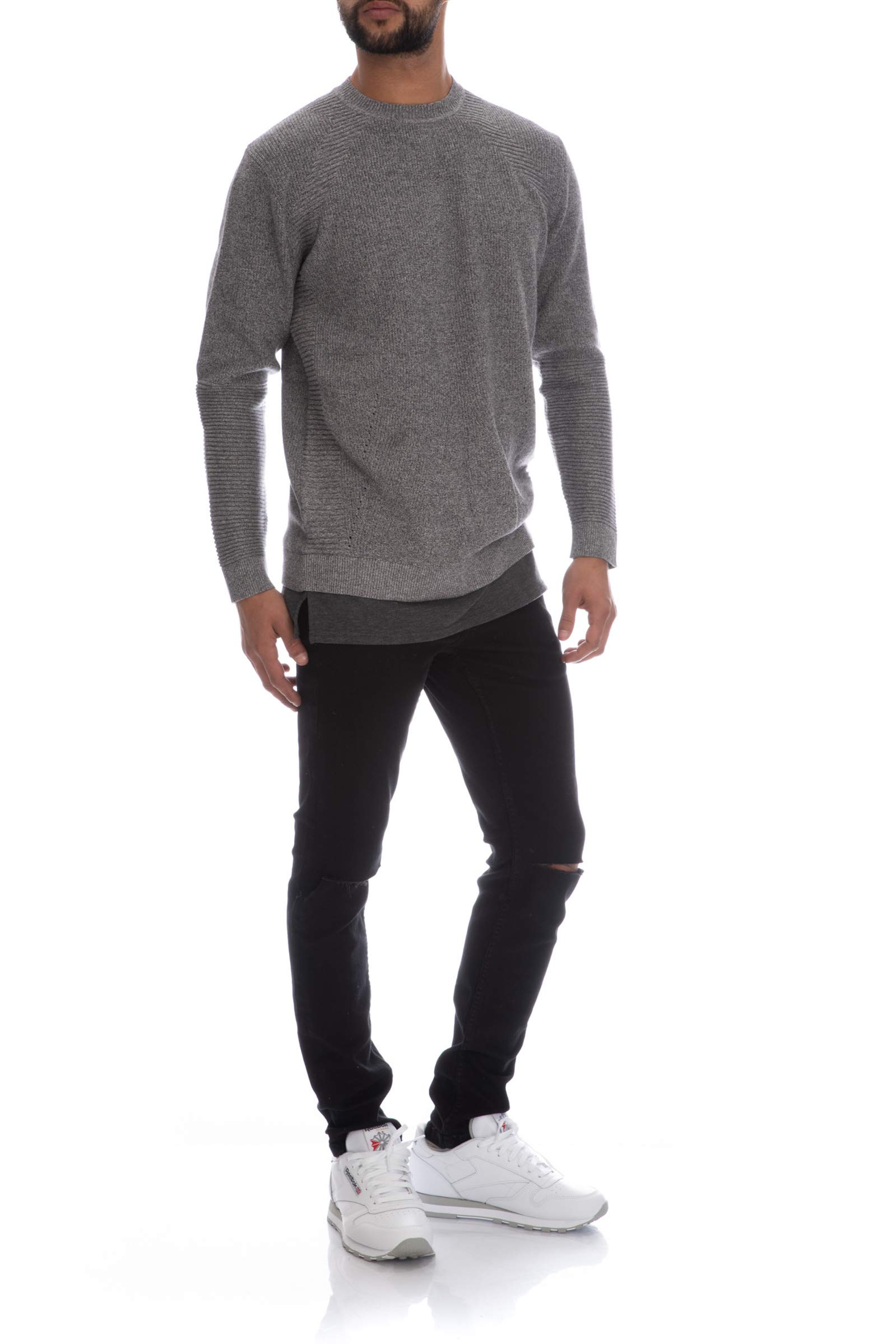 Only & Sons Lewis 12 Maglione Grigio Chiaro 22010952