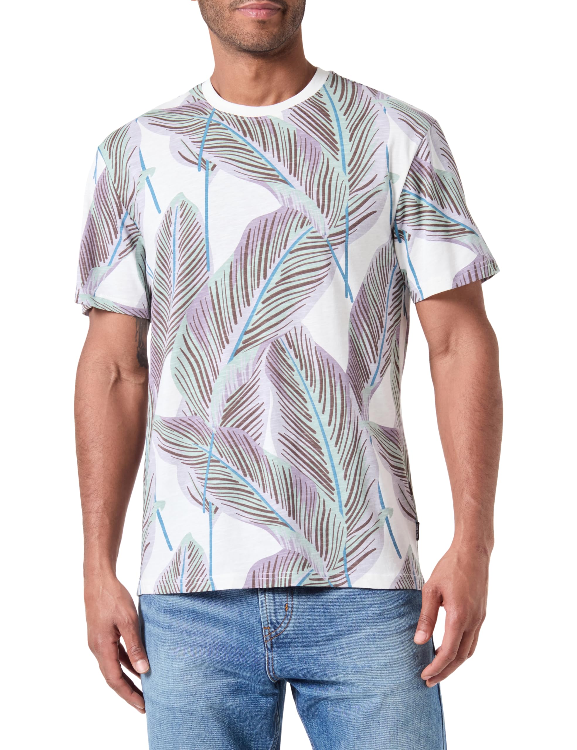 Only & Sons Onskobe T-Shirt Uomo Olive Night Fantasia