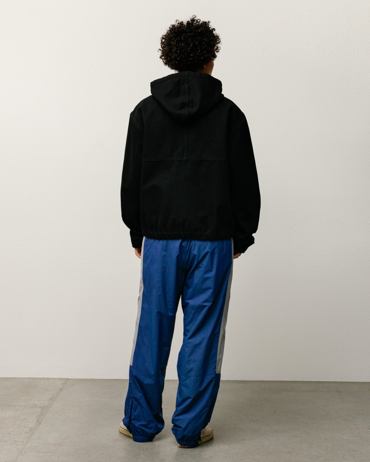 Stussy Work Jacket Unlined Canvas Giacca Black Cotone