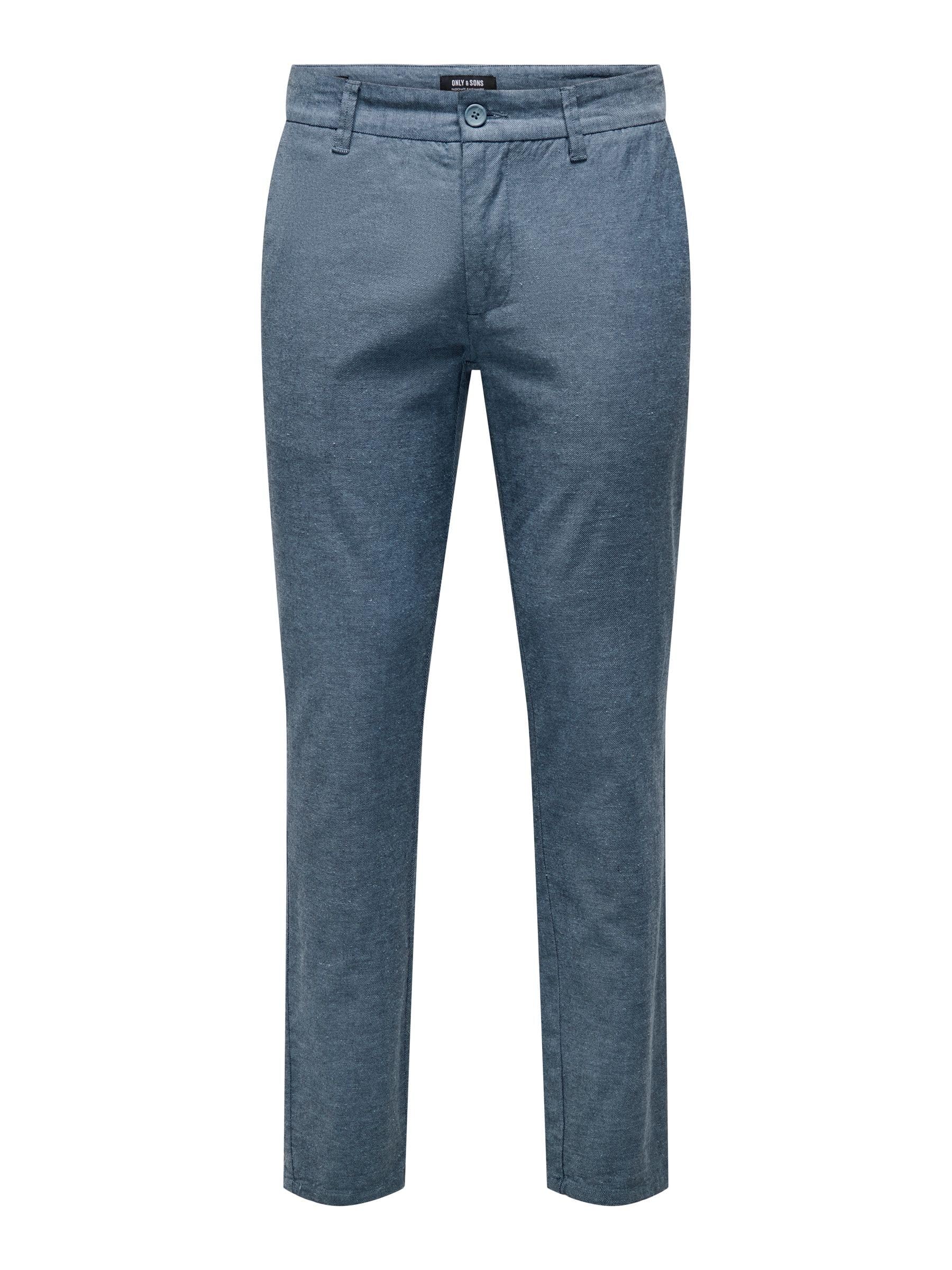 Only & Sons Onsmark Tap 0011 Pantaloni Lino 33W/32L
