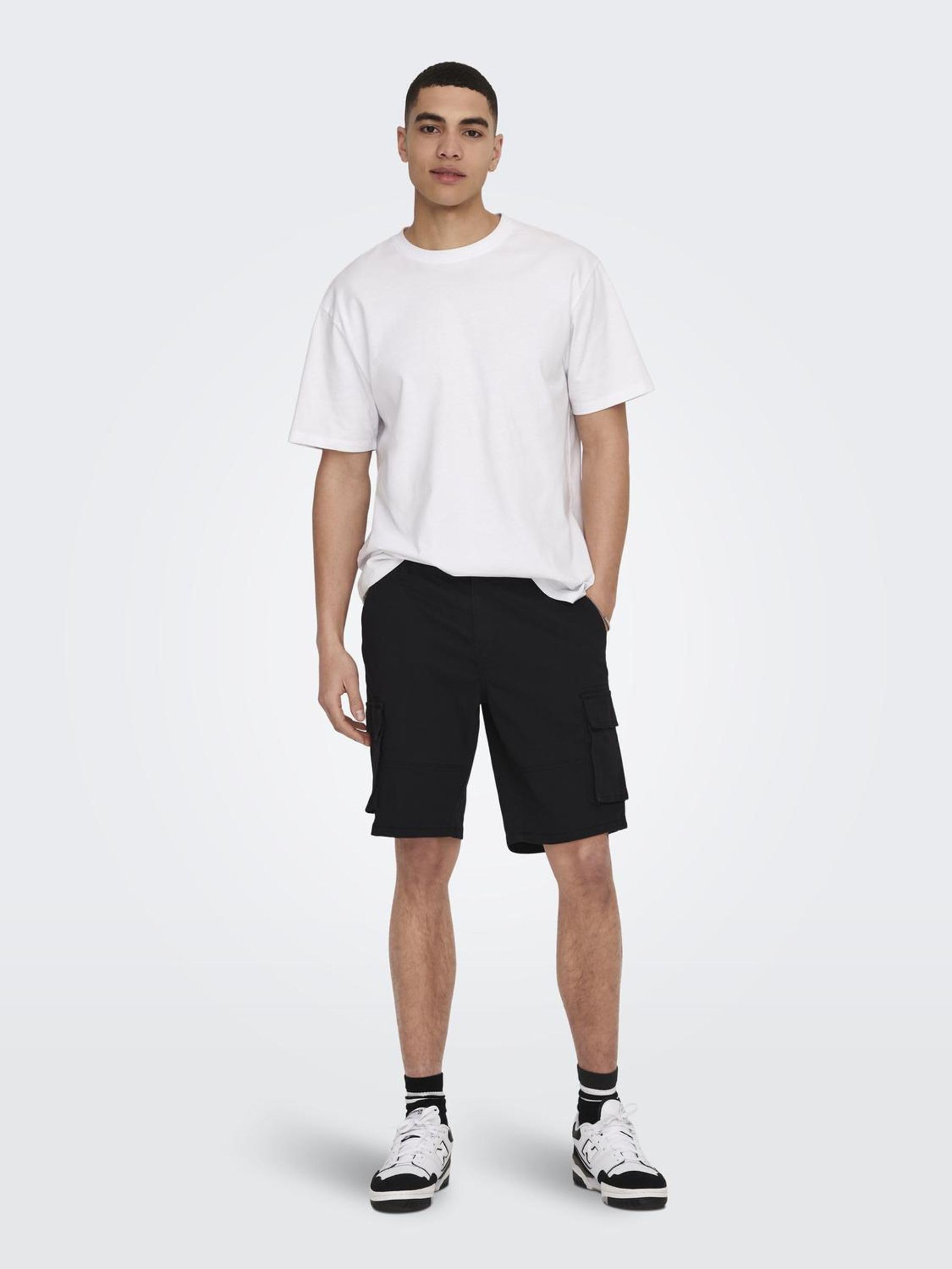 ONLY & SONS Pantaloncini Cargo Uomo ONSCAM Shorts cotone