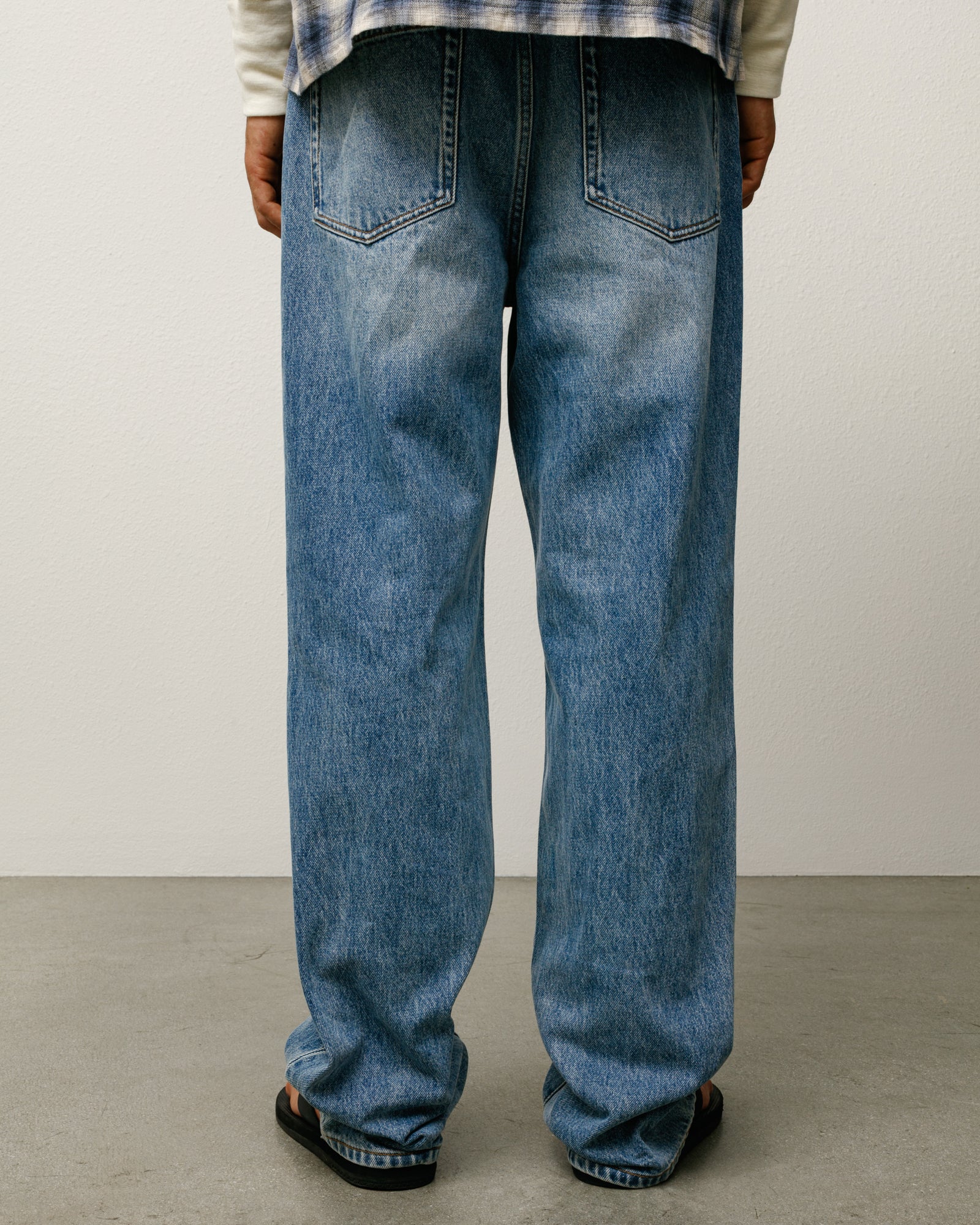 Stussy New Classic Jean jeans indigo stone wash 32